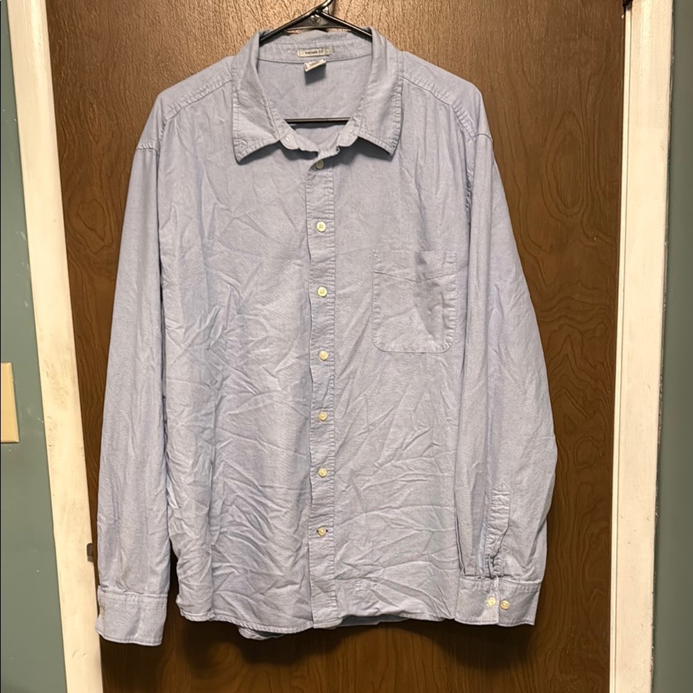 Men's Old Navy Blue Button-Up Shirt size XXL
